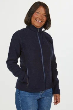 Hot BEATA FULL ZIP, 100% FILTAD ULL — Ziptröjor|Tröjor