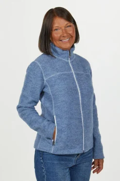 Hot BEATA FULL ZIP, 100% FILTAD ULL — Ziptröjor|Tröjor