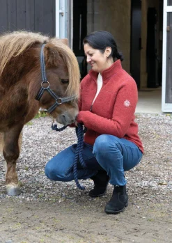 Online BEATA FULL ZIP, 100% FILTAD ULL — Ziptröjor|Tröjor