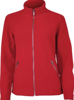 Clearance BELLA FULL ZIP, 60% FILTAD ULL, 40% LYOCELL — Ziptröjor