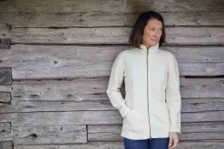 Best BRODAL LONG CLASSIC, 100% FILTAD ULL — Ziptröjor