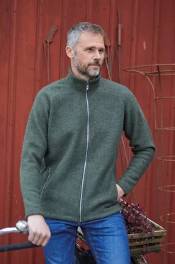 Clearance DANNY FULL ZIP, 100% FILTAD ULL — Ziptröjor