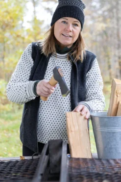 Sale FLORA VEST, 60% FILTAD ULL, 40% LYOCELL — Västar