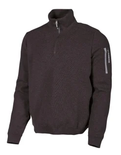 Clearance HADAR HALF ZIP WINDBREAKER, 100% EXTRA FINE MERINOULL — Windbreaker