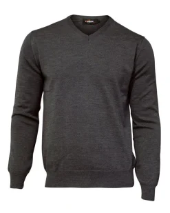 Outlet MERINO V-NECK MALE, 100% EXTRA FINE MERINOULL — Tröjor