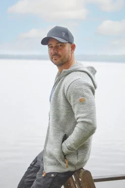 Hot MOREL HOOD MALE, 60% FILTAD ULL, 38% LYOCELL — Hoodies