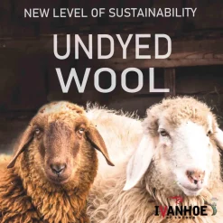 Online NLS BARLEY VEST, 100% OFÄRGAD ULL — Västar