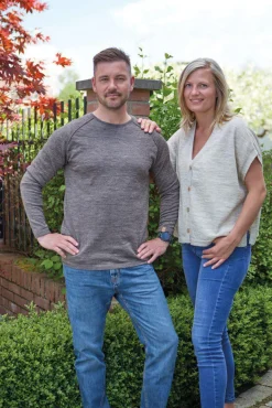 Discount NLS BEECH CREWNECK, 100% OFÄRGAD ULL — Tröjor