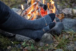 Fashion WOOL SOCK COMPRESSION STRIPE — Ullstrumpor|Ullstrumpor