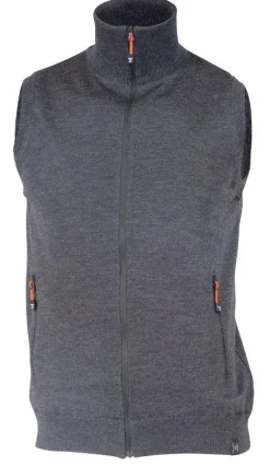 Clearance YORK VEST WINDBREAKER , 100% EXTRA FINE MERINOULL — Windbreaker|Västar
