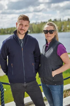 Online YORK VEST WINDBREAKER , 100% EXTRA FINE MERINOULL — Windbreaker|Västar